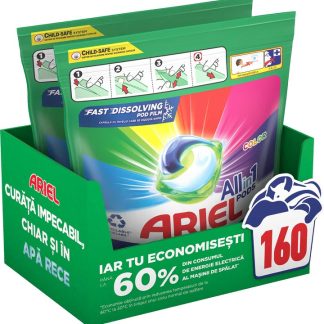 Detergent de rufe Ariel Professional All in1 PODS Color 2 x 80 capsule