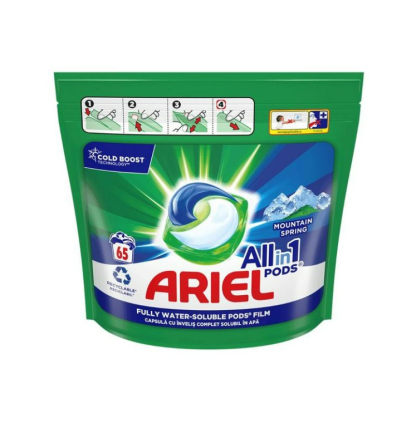 Detergent capsule Ariel All in 1 Color, 65 capsule