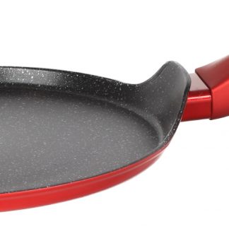 Tigaie pentru clatite din aluminiu, Placaj antiaderent, Maner cauciucat, 28 cm, Grunberg GR3228