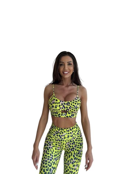 Set Leopard Green Black - M