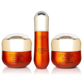 Set anti-aging, anti acnee cu vitamina C