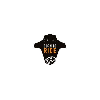 Aparatoare Reverse Born to Ride negru alb orange