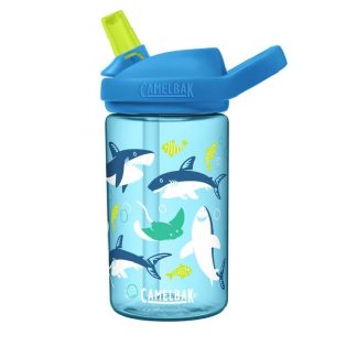 BIDON CAMELBAK EDDY+ KIDS 400ML SHARKS AND RAYS (22)