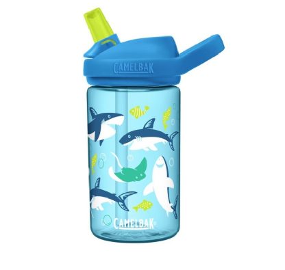 BIDON CAMELBAK EDDY+ KIDS 400ML SHARKS AND RAYS (22)