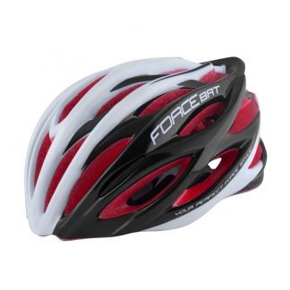 Casca Force Bat negru alb rosu S-M (54-58 cm)