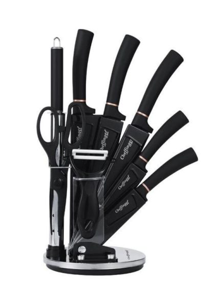 Cheffinger Set Cutite din Otel Inoxidabil -9buc