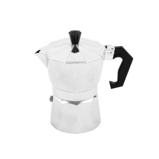 Espressor din aluminiu, capacitate 12 cesti