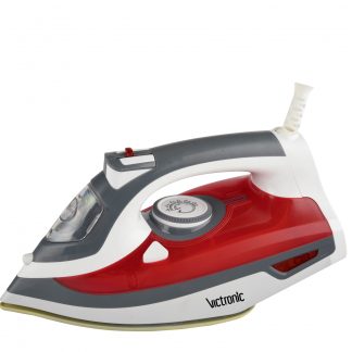 Fier de calcat, cu abur si spray, talpa ceramica, 2200 W, Victronic VC5986