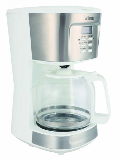 Filtru cafea, multiple functii, afisaj digital LCD, 900 W , 1.50 l, Victronic VC5790