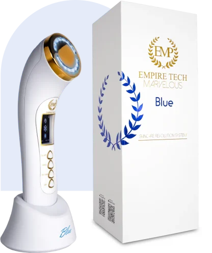 APARAT COSMETIC DE TRATAMENT FACIAL PENTRU ACNEE - MARVELOUS BLU