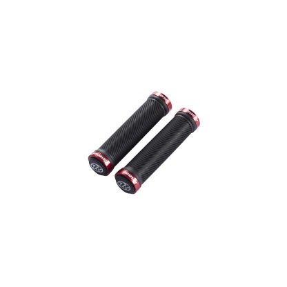 Mansoane Reverse Spin Lock-On negru rosu 30mm