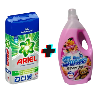 Pachet Ariel 10 kg + Balsam Efekt Spring Blossom 5L