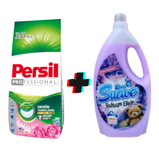 Pachet Persil 10 kg + Balsam Efekt Lavender 5L