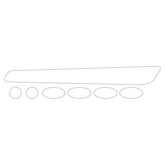 Protectie cadru BBB BBP-5001 BikeSkin Transparent