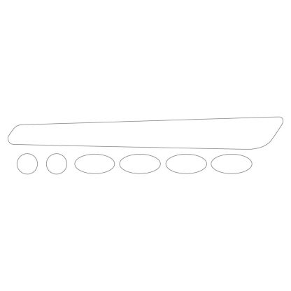 Protectie cadru BBB BBP-5001 BikeSkin Transparent