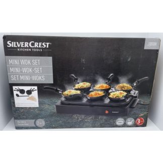 Set mini wok electric SILVERCREST 2 in 1