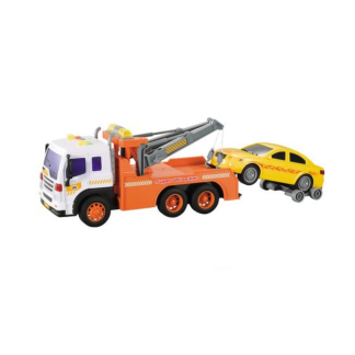 Set masina si camion tractare, scara 1:12