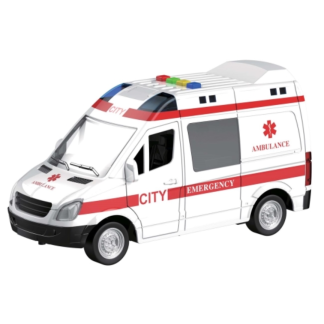 Masina ambulanta cu frictiune si deschidere usa