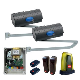 Kit automatizare porti batante, BFT IGEA BT, 2.5m canat, 250Kg poarta, 24V DC, brate articulate