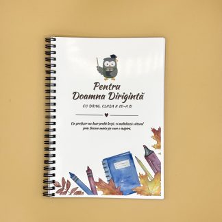 Caiet Personalizat pentru Doamha Profesoara