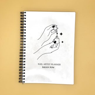 Nail Artist Planner Personalizat cu numele tau