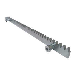 Cremaliera metalica zincata, Bft CVZ, pentru automatizari porti culisante, 1m, 1000Kg