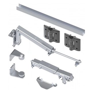Kit feronerie Bi-Folding FAC KC7101.160 pentru porti batante pliabile, deschidere armonica, 5m