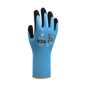 Manusi din nylon pentru gradina, marimea S, albastru