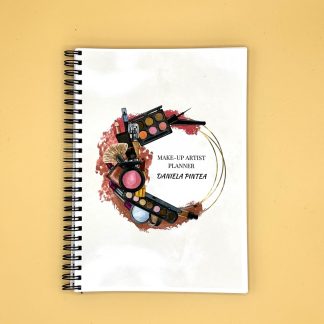 Make-up Artist Planner Personalizat cu numele tau