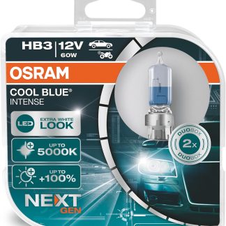 Set 2 bec HB3 12V 60W Osram Cool Blue Intense NextGen