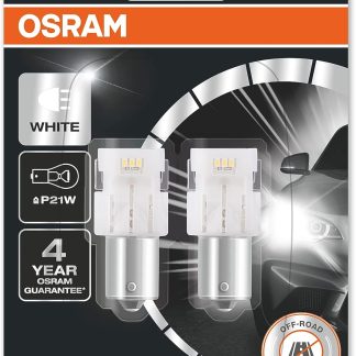 Home 15 Set 2 Osram LED P21W 12V 6000K white (alb) blister