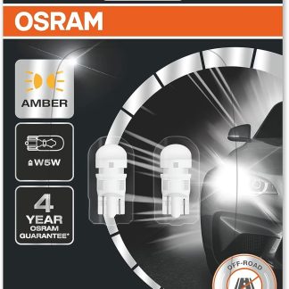 Set 2 becuri auxiliare LED W5W 12V Osram Amber Blister