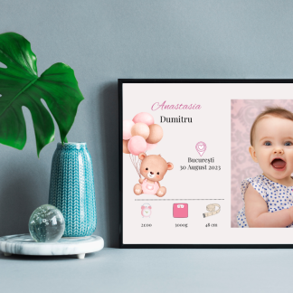 Tablou Personalizat Baby Girl