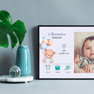 Tablou Personalizat Baby Boy