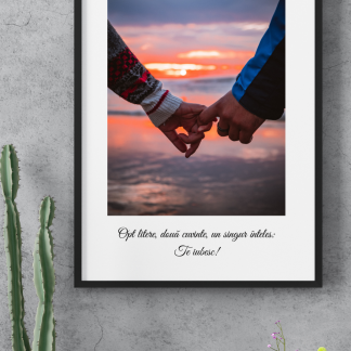 Home 3 Tablou personalizat cu poza si text