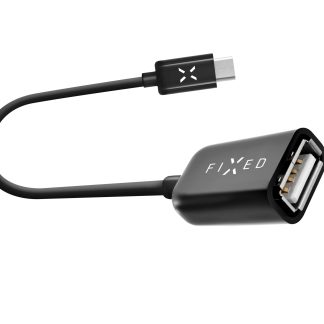 Adaptor Type-C la USB 2.0, 20cm - Fixed (FIXA-CTOA-BK) - Black