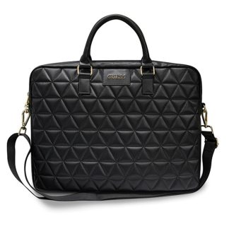 Geanta pentru Laptiop 15-16, Detachable Shoulder Strap - Guess (GUCB15QLBK) - Black