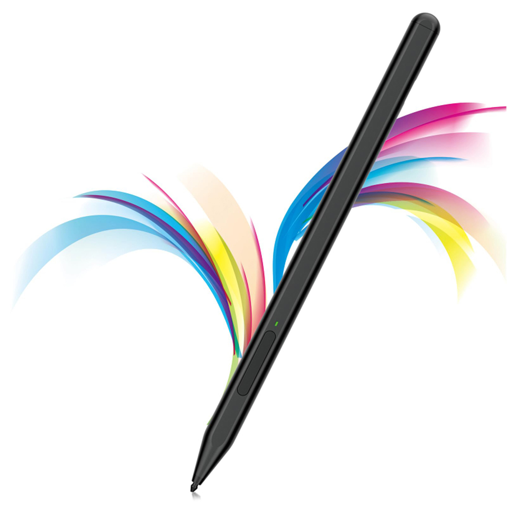 Stylus Pen pentru Tableta Microsoft Surface, Palm Rejection, Side Adsorption, 90mAh, 5V, 0.2A - Techsuit (F94S) - Black 1 Stylus Pen pentru Tableta Microsoft Surface, Palm Rejection, Side Adsorption, 90mAh, 5V, 0.2A - Techsuit (F94S) - Black