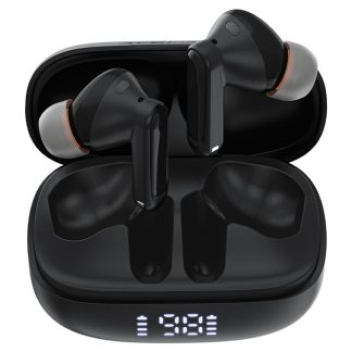 Casti Wireless, Type-C, Bluetooth 5.4, IPX4, Call Noice Reduction - Acefast (W1) - Black