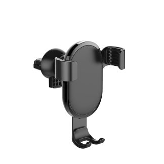 Suport de Telefon, Rotativ, Prindere in Grila - ColorWay Gravity (CW-CHG01-BK) - Black