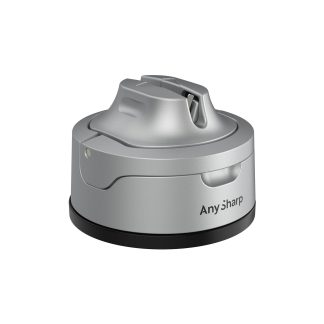 Ascutitor cutite manual universal, AnySharp EVO, PowerGrip II, tehnologie cu carbura de tungsten - Gri