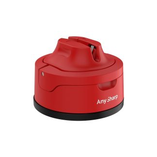 Home 18 Ascutitor cutite manual universal, AnySharp EVO, PowerGrip II, tehnologie cu carbura de tungsten - Rosu
