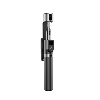 Selfie Stick Dudao F18B telescopic cu Bluetooth si trepied - Negru
